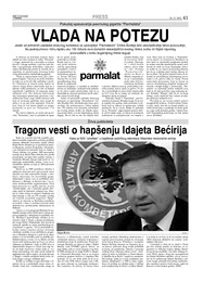 Tragom vesti o hapšenju Idajeta Bećirija