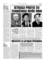 Optuženi za progon Bošnjaka