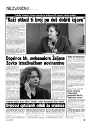 Kovač novinaru  Nezavisnih  preporučio da čita  Nezavisne novine