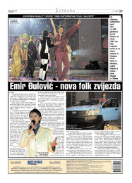 Emir Đulović nova folk zvijezda