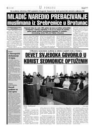 MLADIĆ NAREDIO PREBACIVANJE muslimana iz Srebrenice u Bratunac
