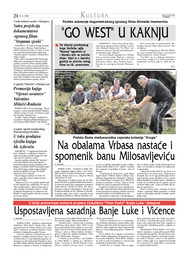 Na obalama Vrbasa nastaće i spomenik banu Milosavljeviću
