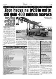 Zbog haosa na tržištu nafte BiH gubi 400 miliona maraka