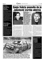 Sanja Vuleta ponovila da je Jakešević izvršio ubistvo