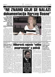 "NE ZNAMO GDJE SE NALAZI  dokumentacija Herceg Bosne"