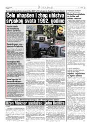 Ćelo uhapšen i zbog ubistva srpskog svata 1992. godine