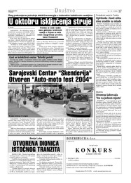 Sarajevski Centar "Skenderija" Otvoren "Auto-moto fest 2004"