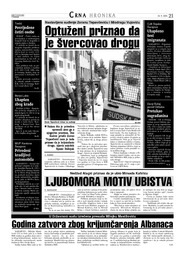 Godina zatvora zbog krijumčarenja Albanaca