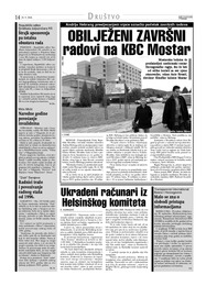 OBILJEŽENI ZAVRŠNI radovi na KBC Mostar