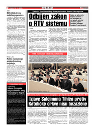 Odbijen zakon o RTV sistemu