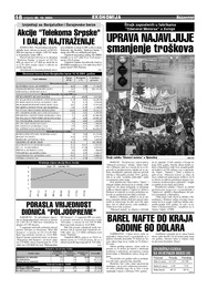 Akcije "Telekoma Srpske" I DALJE NAJTRAŽENIJE