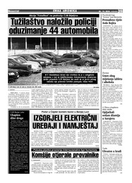 Tužilaštvo naložilo policiji oduzimanje 44 automobila