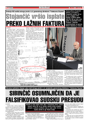 Stojančić vršio isplate PREKO LAŽNIH FAKTURA