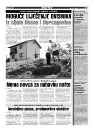 MOGUĆE LIJEČENJE OVISNIKA iz cijele Bosne i Hercegovine