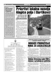 Prioritet lokalna naselja Alagića polje i Bartikovci
