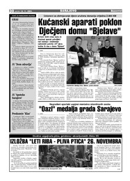Oazi  medalja grada Sarajevo
