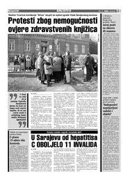 U Sarajevu od hepatitisa C OBOLJELO 11 INVALIDA