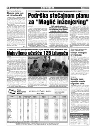 Podrška stečajnom planu za Maglić inženjering