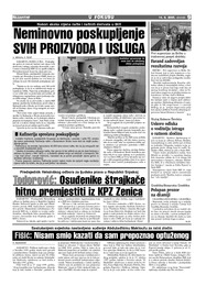 Todorović: Osuđenike štrajkače hitno premjestiti iz KPZ Zenica