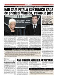 SCG osudila zločin u Srebrenici