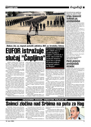 EUFOR istražuje slučaj "Čapljina"