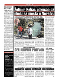 Želimir Rebac pokušao da skoči sa mosta u Neretvu