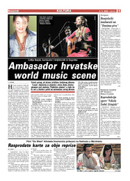 Ambasador hrvatske world music scene