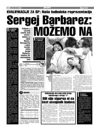 Sergej Barbarez:MOŽEMO NA MUNDIJAL IZ BEOGRADA