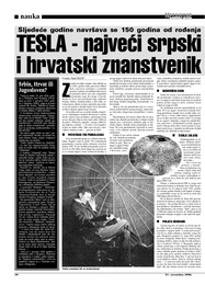 TESLA najveći srpski naučnik i hrvatski znanstvenik