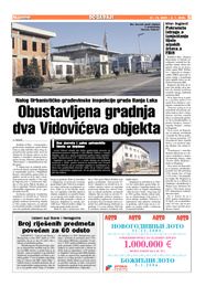 Obustavljena gradnja dva Vidovićeva objekta