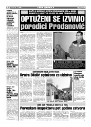 OPTUŽENI SE IZVINIO  porodici Prodanović