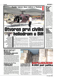 Otvoren prvi civilni heliodrom u BiH