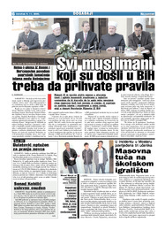 Svi muslimani koji su došli u BiH treba da prihvate pravila