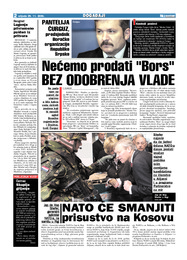 NATO ĆE SMANJITI prisustvo na Kosovu