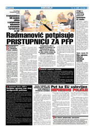 Radmanović potpisuje PRISTUPNICU ZA PFP