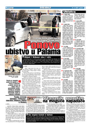 PONOVO ubistvo u Palama