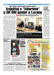 Izvještaj o izborima u OK BiH poslat u Lozanu
