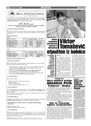 Viktor Tomašević otpušten iz bolnice