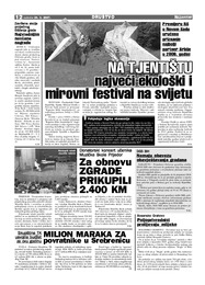 MILION MARAKA ZA povratnike u Srebrenicu