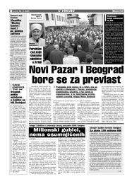 Novi Pazar i Beograd bore se za prevlast