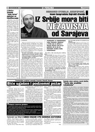 IZ Srblle mora biti nezavisna od Sarajeva