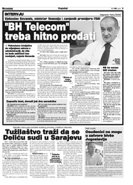 Tužilaštvo traži da se Deliću sudi u Sarajevu