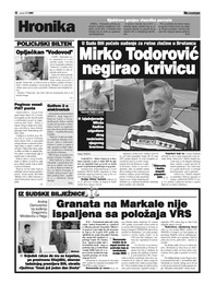 Mirko Todorović negirao krivicu