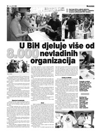 U BiH djeluje više od 8.000 nevladinih organizacija