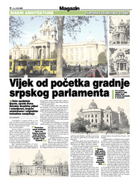Vijek od početka gradnje srpskog parlamenta