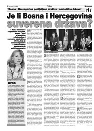 Je li Bosna i Hercegovina suverena država?