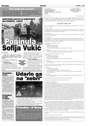 Poginula Sofija Vukić