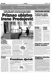 Priznao ubistvo Irene Predojević