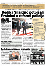 Dodik i Silajdžić potpisali Protokol o reformi policije