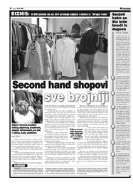 Second hand shopovi sve brojniji